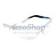 3M BX Reader Protective Eyewear 11474-00000-20 I/O Mirror Lens, Blue Frame, +2.0 Diopter | 3M Industrial