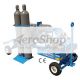 CART: NITROGEN,TILTABLE,CE, 4 BOTTLE,W/BOOSTER | Tronair