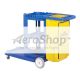 CART: JANITORIAL CLEANING,BLU, W/VINYL BAG | Xpedx