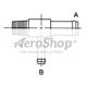 FITTING: T W/THREAD,1/4 NPT | Parker Hannifin Airborne
