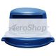 LID: TRASHCAN,DOME TOP,BLU, HUSKEE 3200,32GL | Xpedx