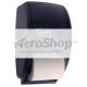 DISPENSER: TISSUE,BLK,2ROLL, RELIABLE,2STD ROLLS,1/CS | Xpedx