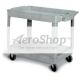 CART: UTILITY,LG,GRY, OPEN BASE,PNEUMATIC | Xpedx