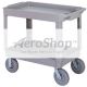 CART: UTILITY,GRY, OPEN BASE,PNEUMATIC | Xpedx
