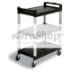 CART: UTILITY,BLK, SVC/BUSSING,3-TIER | Xpedx