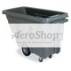 TRASHCAN:TILTTRUCK,GRY,5/8CUYD, UTILITY DUTY | Xpedx