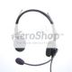 HEADSET: DYNAMIC,XLR-5-12C PLUG, AIRMAN 750 FEATHERWEIGHT | Telex Communications