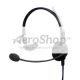 HEADSET: DYNAMIC,PJ-068&PJ-055 PLUG, AIRMAN750 FEATHERWEIGHT,SNGL | Telex Communications