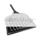 DUST PAN: METAL,BLK,12IN, HEAVY DUTY | Xpedx