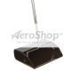 DUST PAN: LOBBY,METAL,BLK, 3W/30IN HANDLE | Xpedx