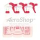 BOTTLE: SPRAYER,RED/WHI,24OZ, 3PK | Xpedx