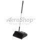 DUST PAN: LOBBY,PL,BLK, W/36IN HANDLE | Xpedx