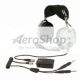 HEADSET: 9V POWER MODULE,W/M-7, ELECTRIC MIC | David Clark Co