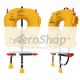 EAM N-V20L8 Series Twin-Cell Life Vest Yellow, Infant, 5 year inspection | Eastern Aero Marine
