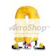 LIFE VEST: TWIN-CELL,YEL, KSD-35-1,W/WHISTLE,5YR INSPEC | Eastern Aero Marine