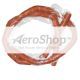 DUCT: AIR,REIN WIRE,ST, RED,1-1/2INX11FT | Thermoid