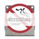 Celeste Deodorant Disc Bracket with Mounting Holes and No Smoking Symbol | Celeste Industries